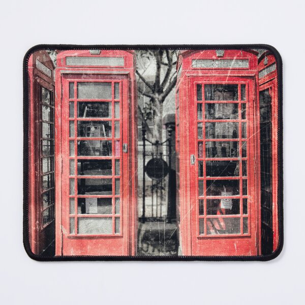 Item preview, Four Red Telephone Boxes designed and sold by Nigel R Bell Photography.