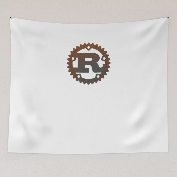 Item preview, Rusty Rust Official Brownish Gray Logo T-Shirt designed and sold by Rainwater Merch.