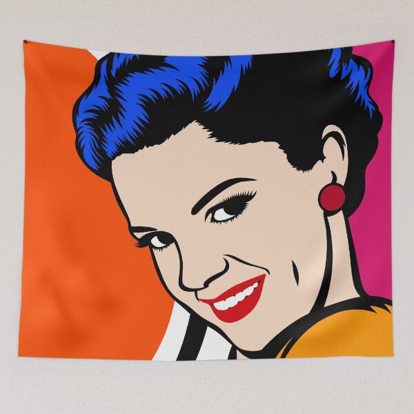 Item preview, Judy Garland Cartoon PopArt Drawing designed and sold by Henrylizarraga.