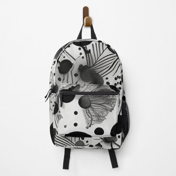 Item preview, Abstract Black Spots and Lines on Grey Pattern designed and sold by GWEverything.