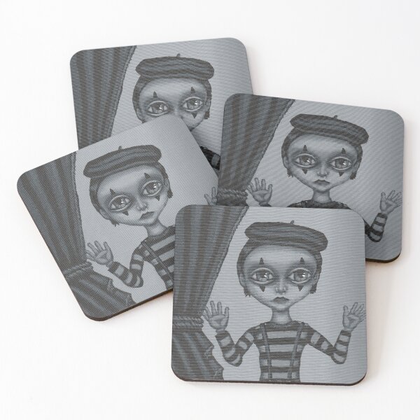 Item preview, Trapped Within a World of My Own Making Mime Art designed and sold by Martinosuke.