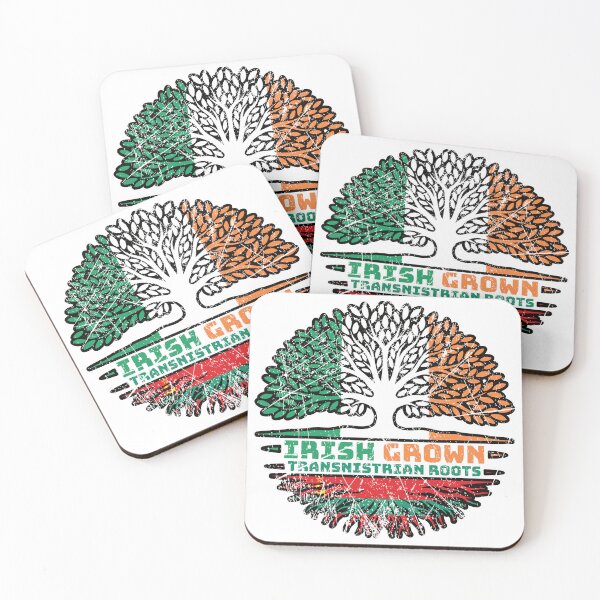 Item preview, Transnistria Transnistrian Irish Ireland Tree Roots Flag designed and sold by FlagX.