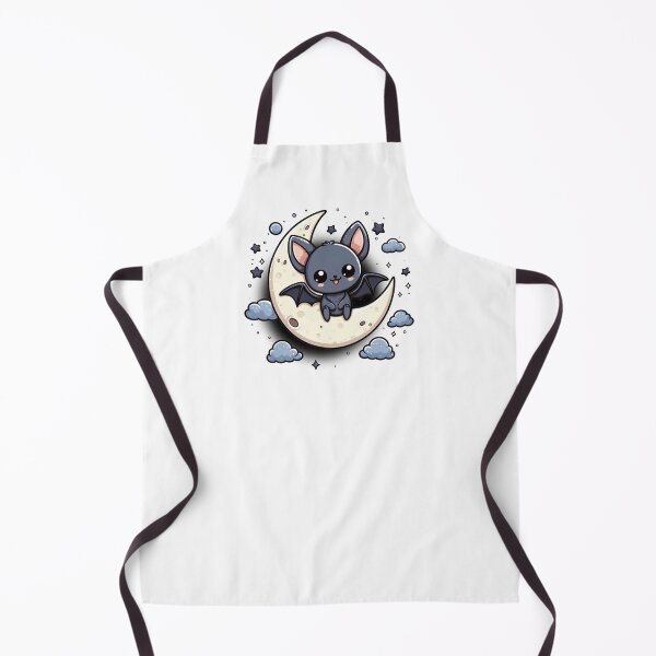 Item preview, A beautiful little bat sitting on the moon designed and sold by Pasja W Każdym Szkicu!.