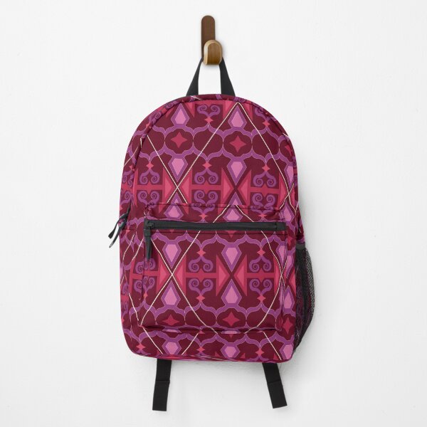 Item preview, Dark red and baroque gothic pink pattern designed and sold by alisonm47.