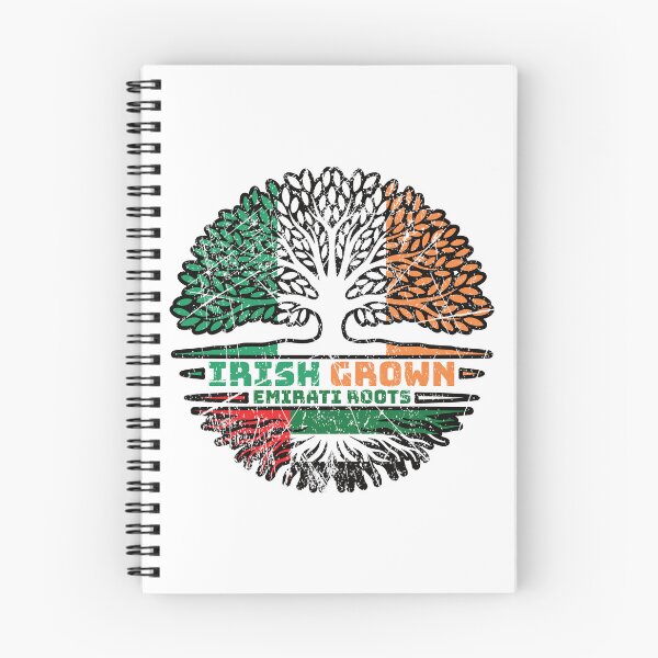 Item preview, United Arab Emirates Emirati Irish Ireland Tree Roots Flag designed and sold by FlagX.