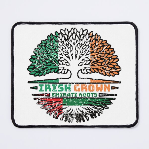 Item preview, United Arab Emirates Emirati Irish Ireland Tree Roots Flag designed and sold by FlagX.
