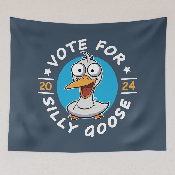 Item preview, Vote For Silly Goose 2024 Election Voting USA Funny designed and sold by Yuzik.