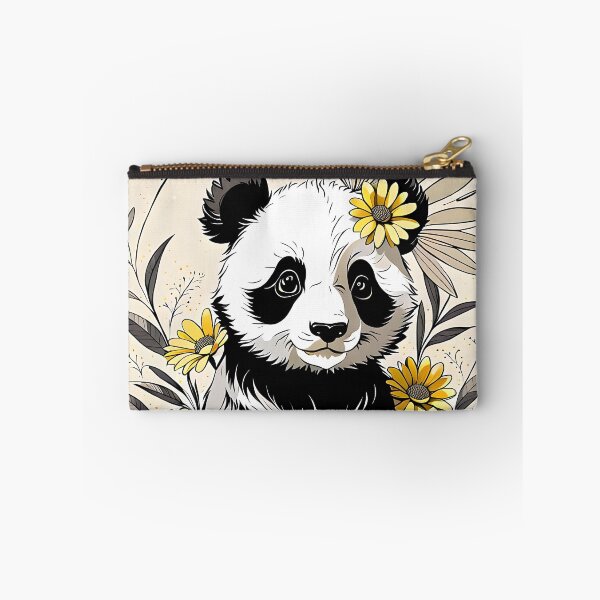 Item preview, Precious Panda Cub and Daisies designed and sold by Daisy-Bears.