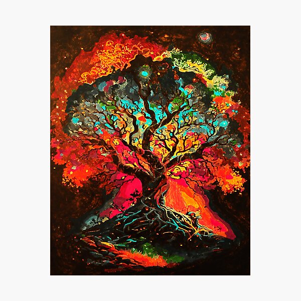 Item preview, Glowing Yggdrasil  designed and sold by TheRaveRebel.