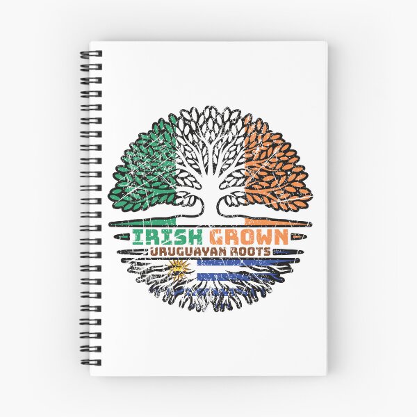 Item preview, Uruguay Uruguayan Irish Ireland Tree Roots Flag designed and sold by FlagX.