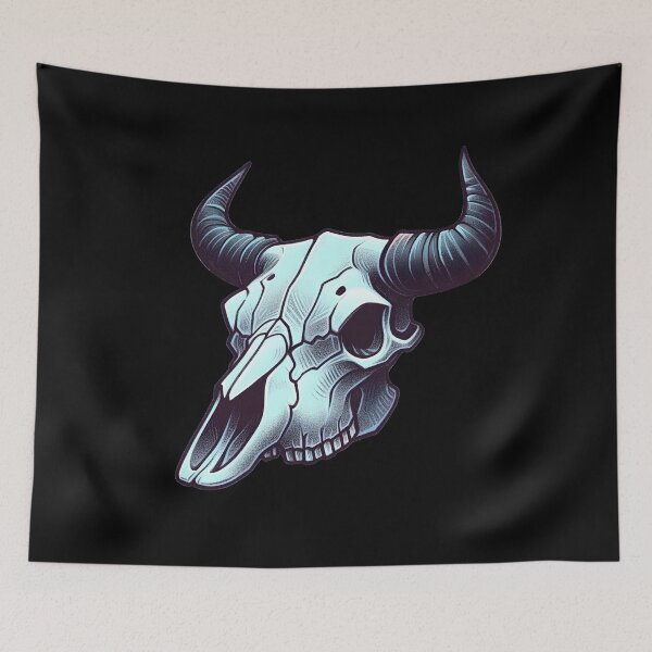 Item preview, Cow skull designed and sold by Anna Halasek.
