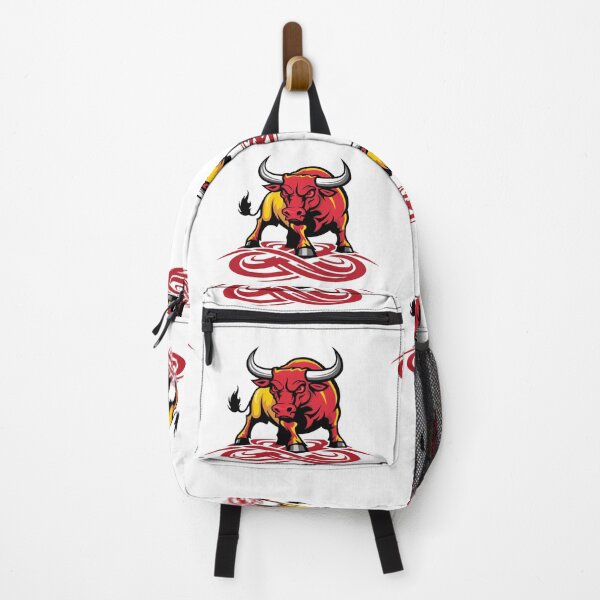 Item preview, The Bull of Spain - Tribal Bull with the Colors of the Spanish Flag designed and sold by FusiTink.