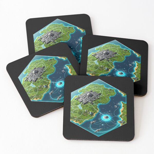 Item preview, Sci-Fi Map of Africa designed and sold by AbsoluteA.