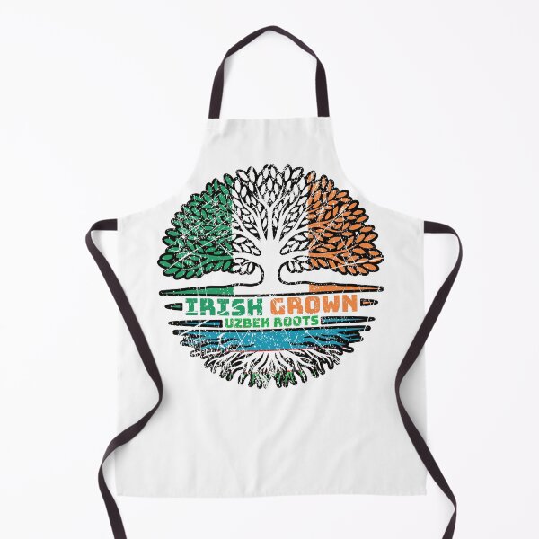 Item preview, Uzbekistan Uzbek Uzbeg Usbeg Irish Ireland Tree Roots Flag designed and sold by FlagX.