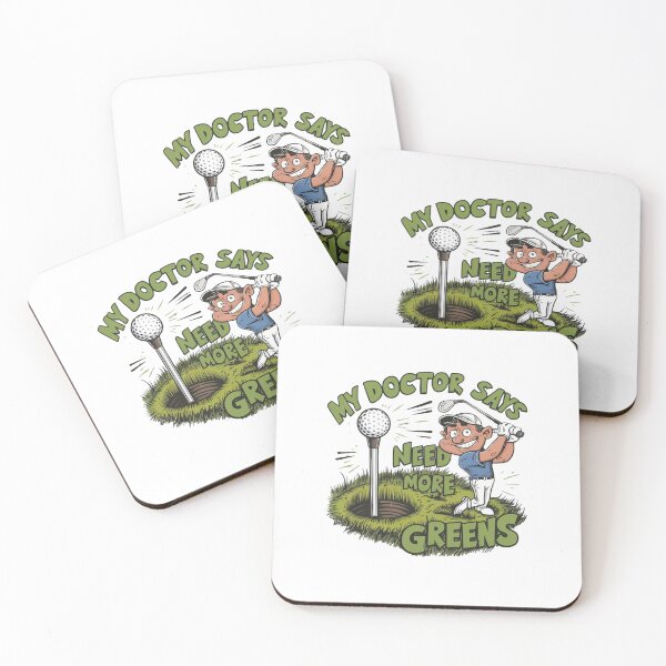 Item preview, Funny Golf T-Shirt - My Doctor Says I Need More Greens designed and sold by FunShop123.