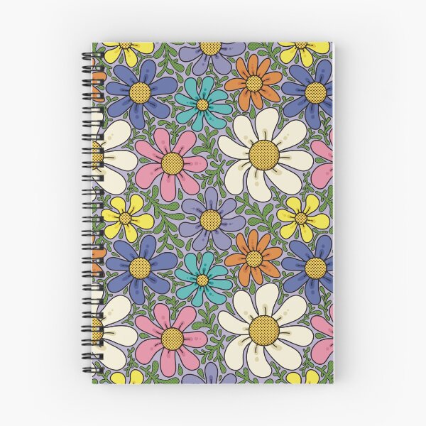 Item preview, Happy Daisies- Lilac designed and sold by jenjamesdesign.