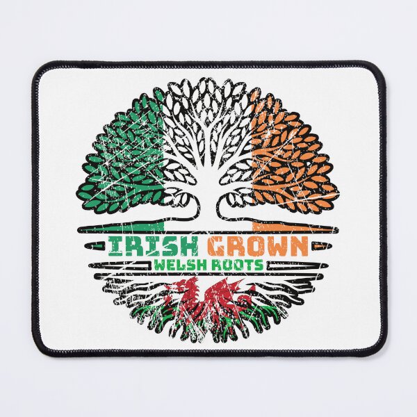 Item preview, Welsh Wales Irish Ireland Tree Roots Flag designed and sold by FlagX.