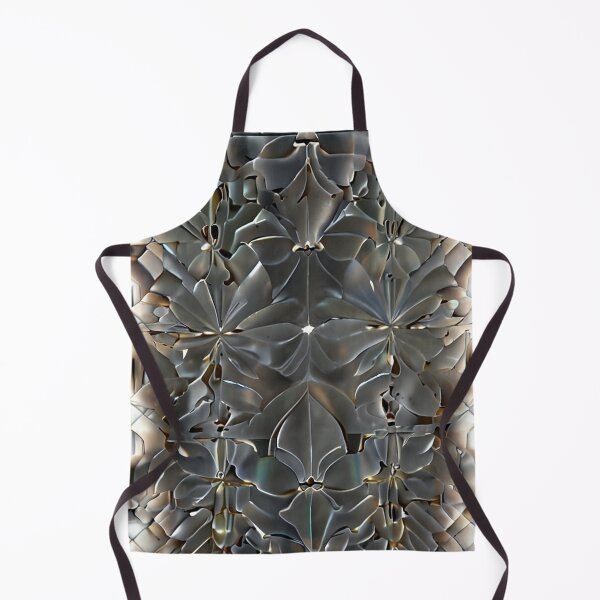 Item preview, Gold and Grey Textured Flower Pattern designed and sold by GWEverything.