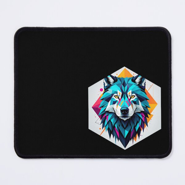 Item preview, Geometric Wolf designed and sold by AbsoluteA.