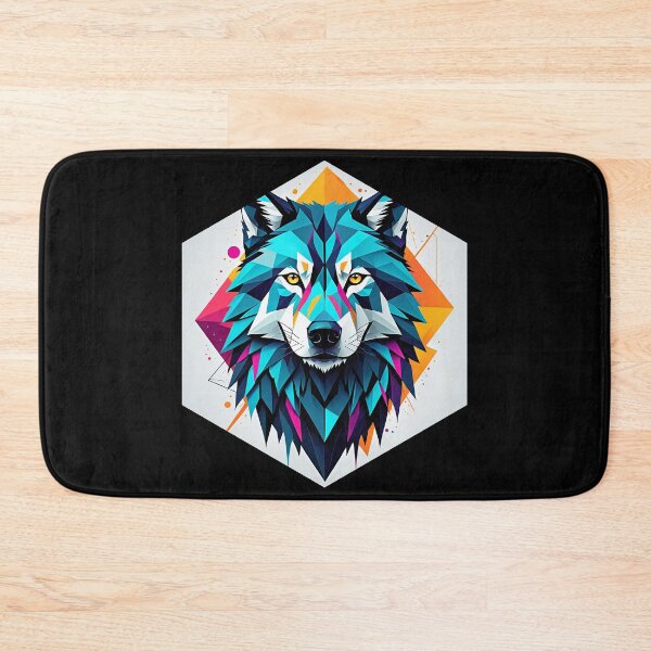 Item preview, Geometric Wolf designed and sold by AbsoluteA.