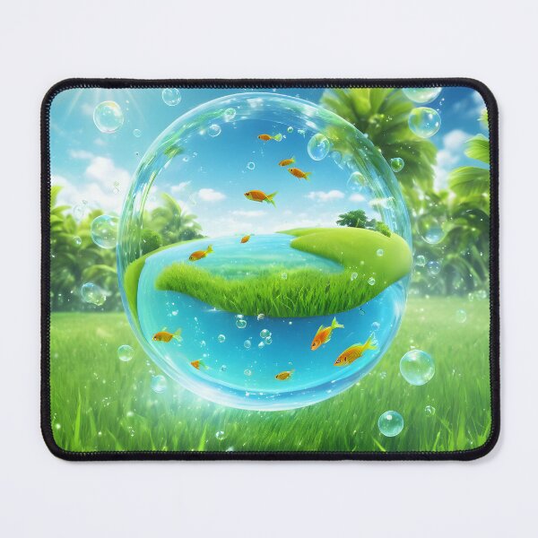 Item preview, Fruitiger Aero Bubble with Tropical Fish designed and sold by NimbusSky.