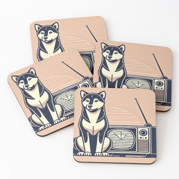 Item preview, Minimalist Dog on 80s Television designed and sold by Genady.