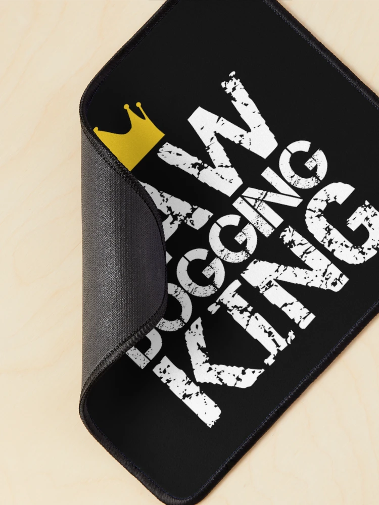 Thumbnail 2 of 5, Mouse Pad, Raw Dogging King Sarcastic Adult Humor designed and sold by SharpThreadZ.