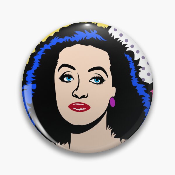Item preview, Bette Davis Cartoon PopArt Drawing designed and sold by Henrylizarraga.