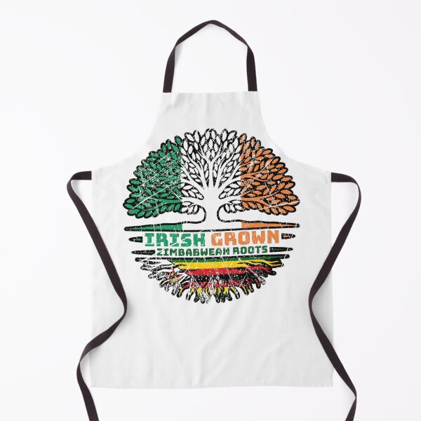 Item preview, Zimbabwe Zimbabwean Irish Ireland Tree Roots Flag designed and sold by FlagX.