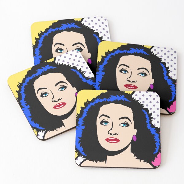 Item preview, Bette Davis Cartoon PopArt Drawing designed and sold by Henrylizarraga.