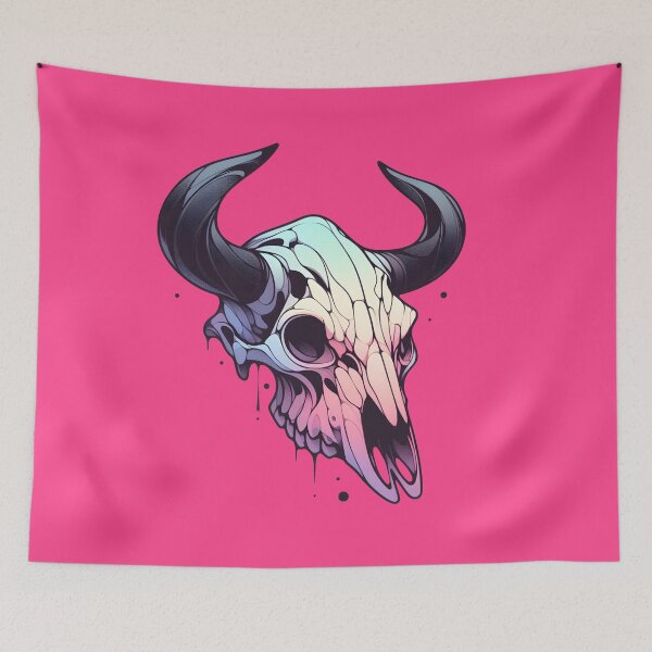 Item preview, Cow skull designed and sold by Anna Halasek.