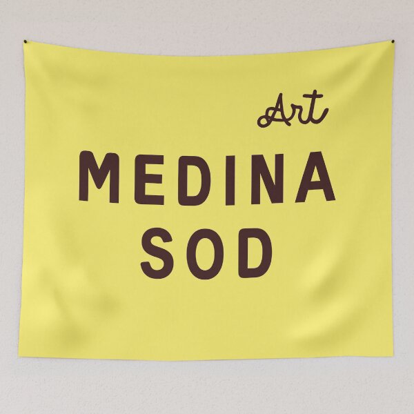 Item preview, MEDINA SOD. ART. DARK BROWN TEXT. designed and sold by 5hertz.