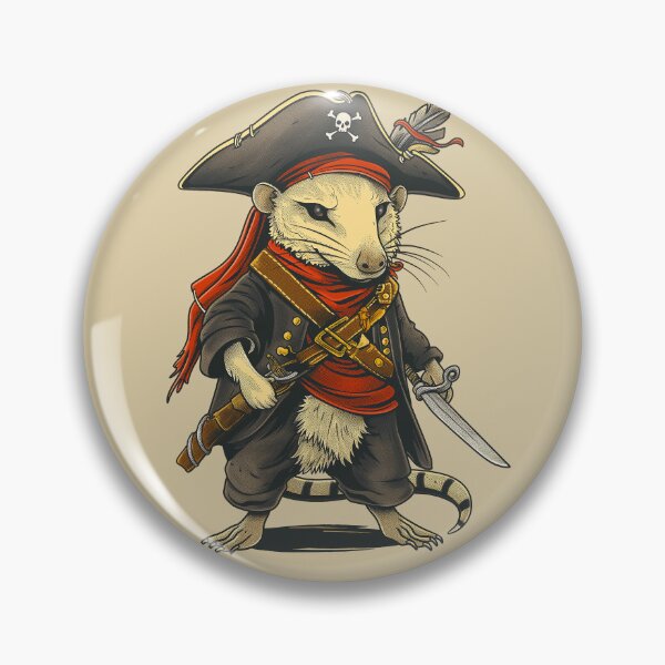 Item preview, Pirate Possum Captain  designed and sold by Wild-Co.