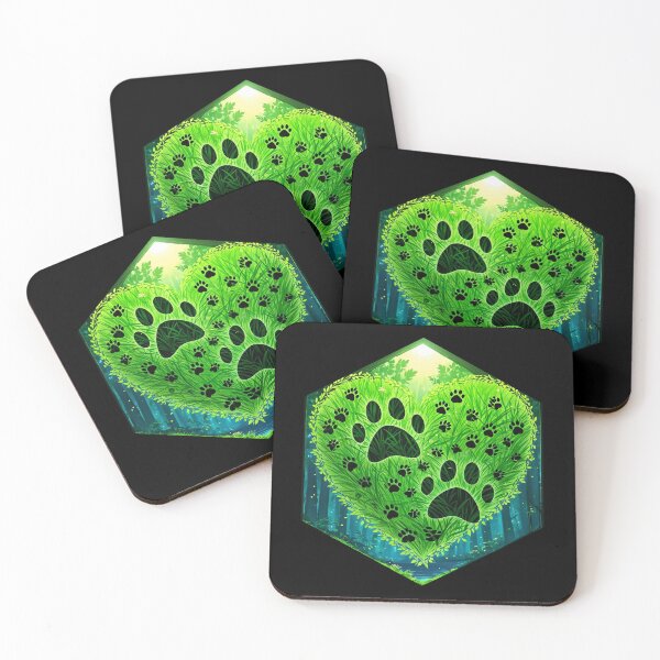Item preview, Paw Print Heart designed and sold by AbsoluteA.