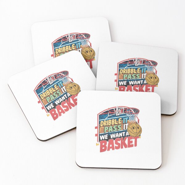 Artikelvorschau, T-Shirt mit Retro-Basketball-Slogan – Dribbeln, Passen, Punkten entworfen und verkauft von FunShop123.