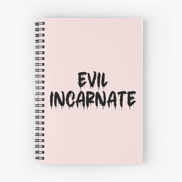 Item preview, BLACK ON PINK EVIL INCARNATE BLOOD DRIP designed and sold by RomeArtCo.