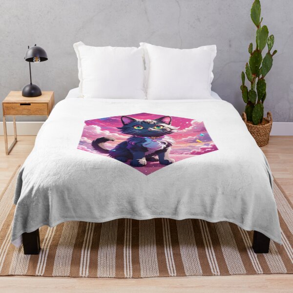 Item preview, Stylized Anime Cat designed and sold by AbsoluteA.