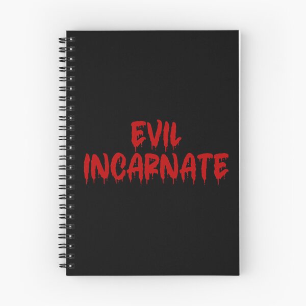 Item preview, RED ON BLACK EVIL INCARNATE BLOOD DRIP designed and sold by RomeArtCo.