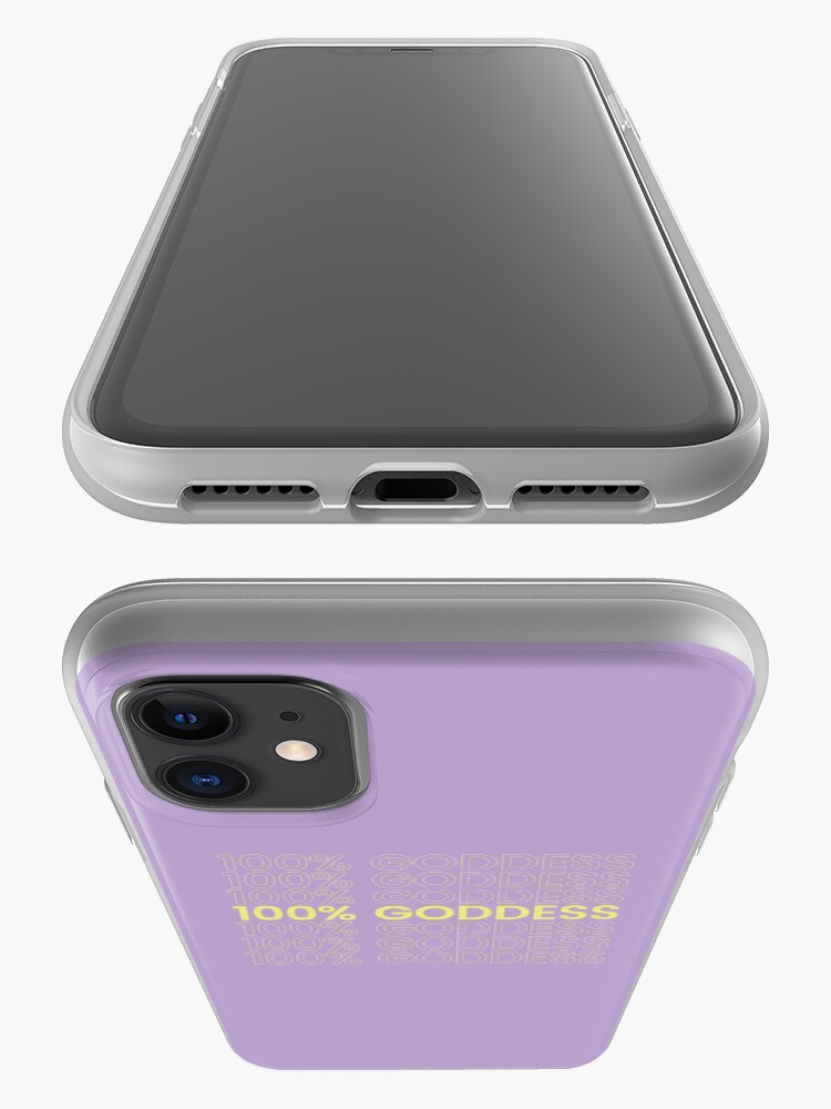 Alternate view of 100% Goddess iPhone Case & Cover