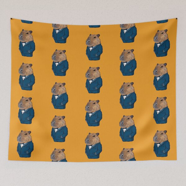 Item preview, Cute Capybara In Suit - Funny Businessman designed and sold by canvadreamer444.