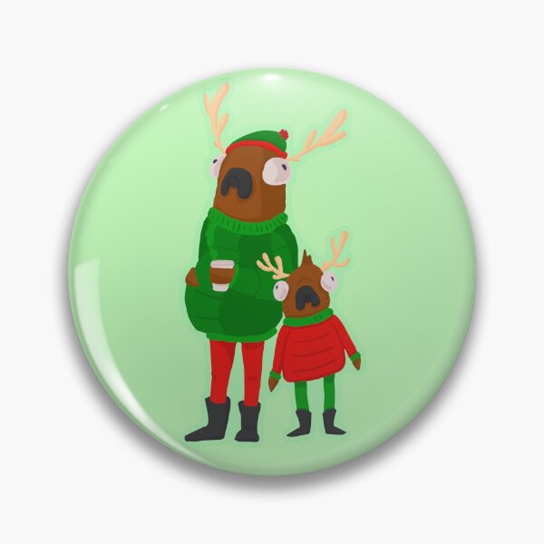 Item preview, Fish Reindeer Family designed and sold by Cali Chesterman.