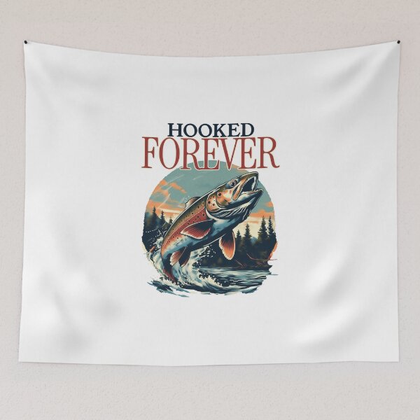Item preview, Hooked Forever designed and sold by artedeleon2024.