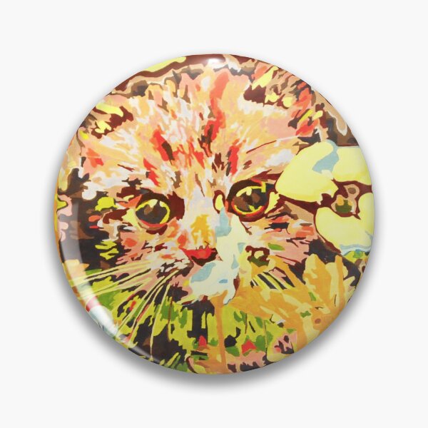 Item preview, Psychedelic Kitty designed and sold by TheRaveRebel.