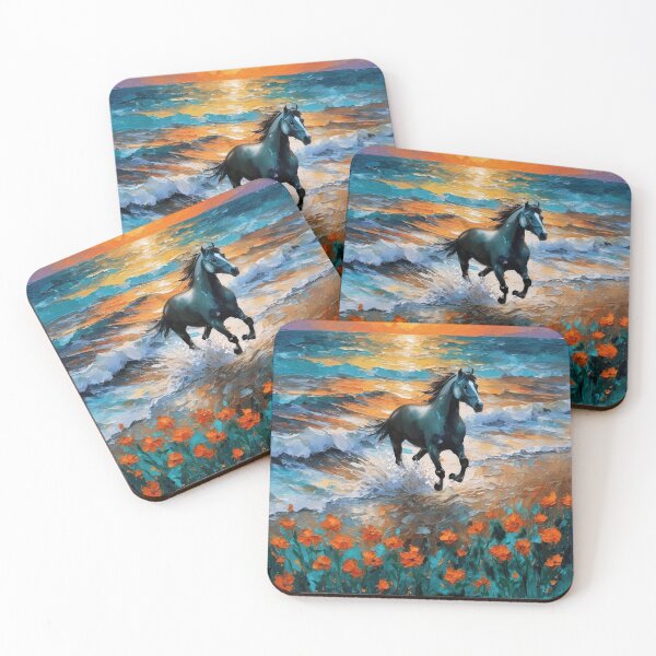 Item preview, Black Horse From the  Water designed and sold by IvaRenee.