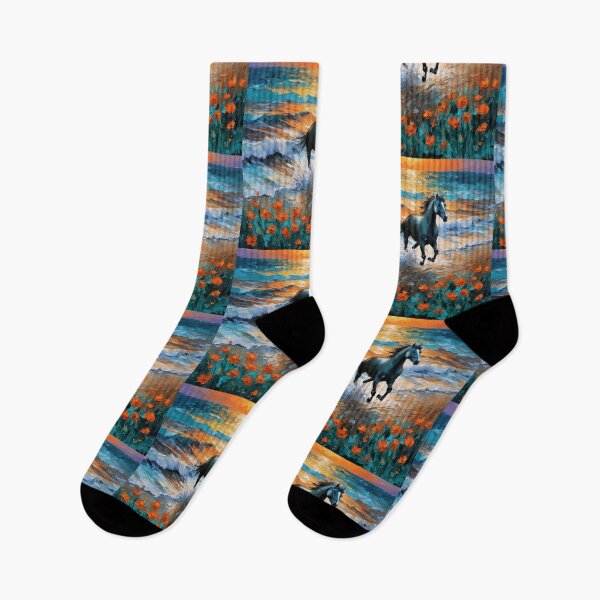 Item preview, Black Horse From the  Water designed and sold by IvaRenee.