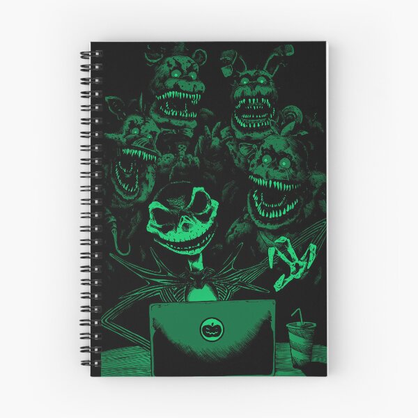 Item preview, Five Nights Before Christmas jack faz bear freddy's nightmare skellington nbx fnaf designed and sold by JonathanGrimm.