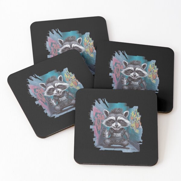 Item preview, Rebel Racoon - defies rules, causing chaos designed and sold by Heneket.
