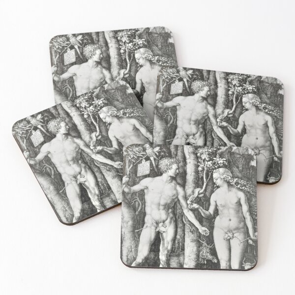 Item preview, Adam and Eve in the Garden. designed and sold by jamiestarr.