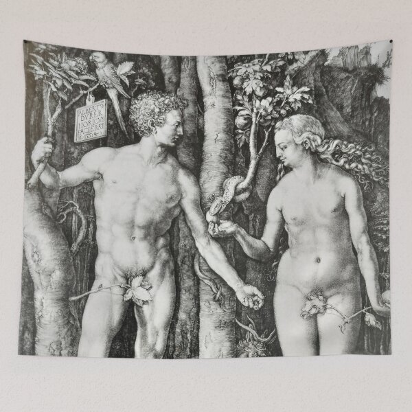 Item preview, Adam and Eve in the Garden. designed and sold by jamiestarr.