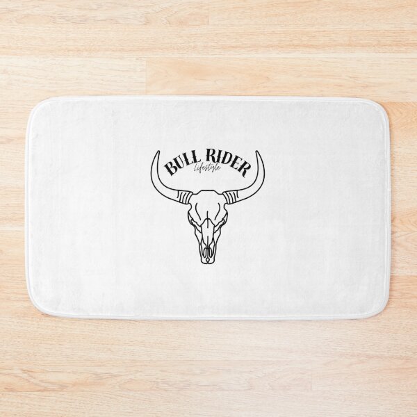 Item preview, Bull Rider Lifestyle Skull designed and sold by SillyTeesforYou.